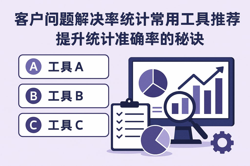客户问题解决率统计常用工具推荐，提升统计准确率的秘诀