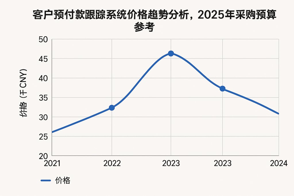 客户预付款跟踪系统价格趋势分析，2025年采购预算参考