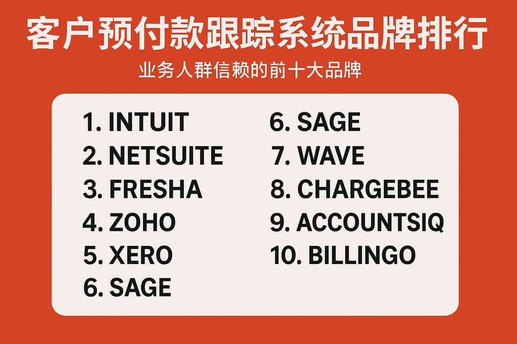 客户预付款跟踪系统品牌排行榜，业务人群信赖的前十大品牌