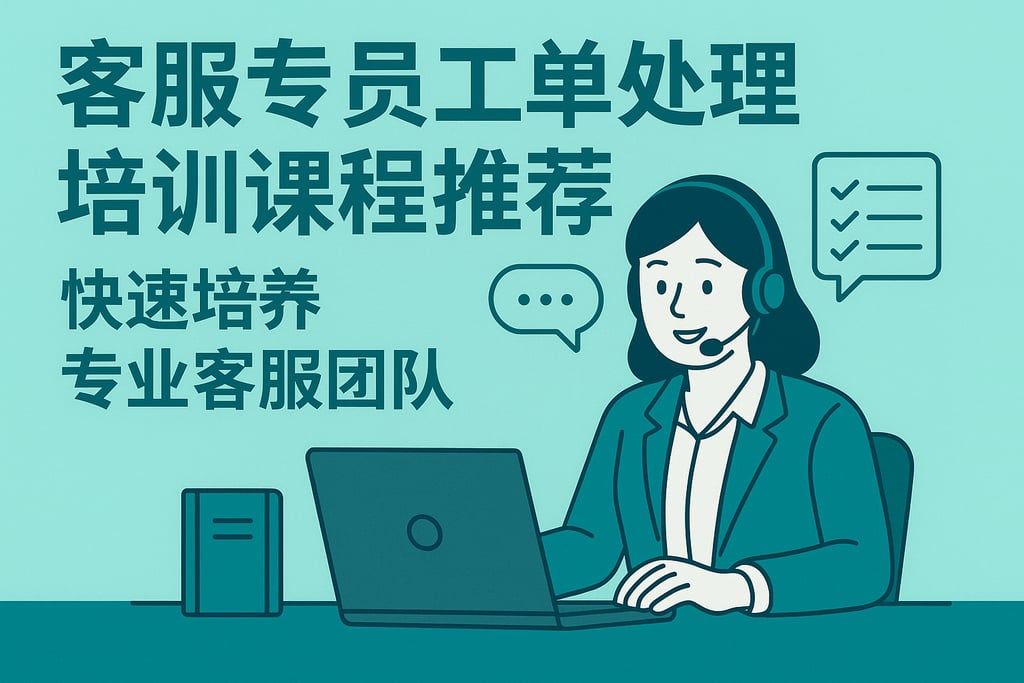 客服专员工单处理培训课程推荐，快速培养专业客服团队