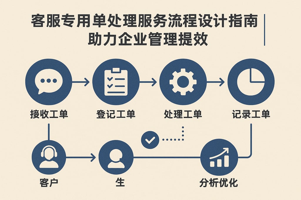 客服专员工单处理服务流程设计指南，助力企业管理提效