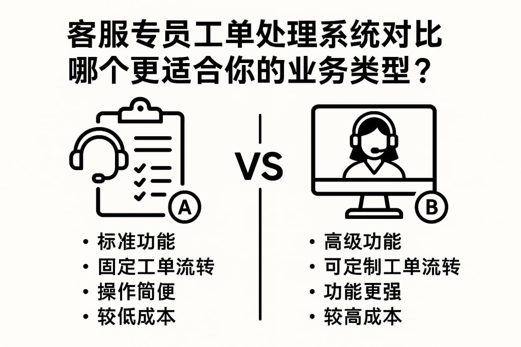 客服专员工单处理系统对比，哪个更适合你的业务类型？