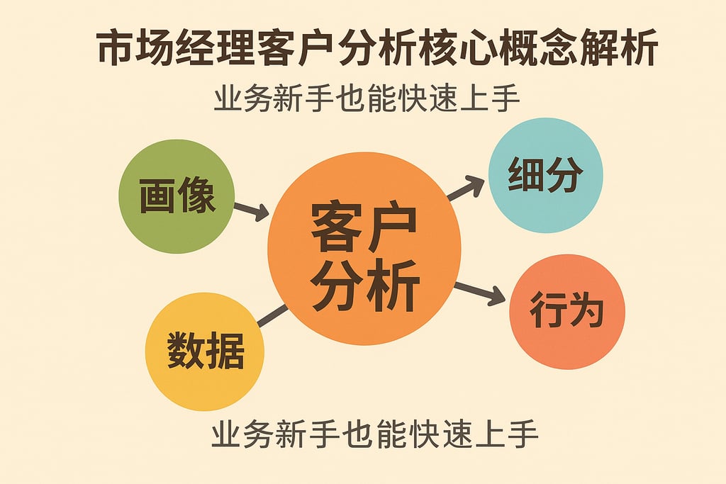 市场经理客户分析核心概念解析，业务新手也能快速上手