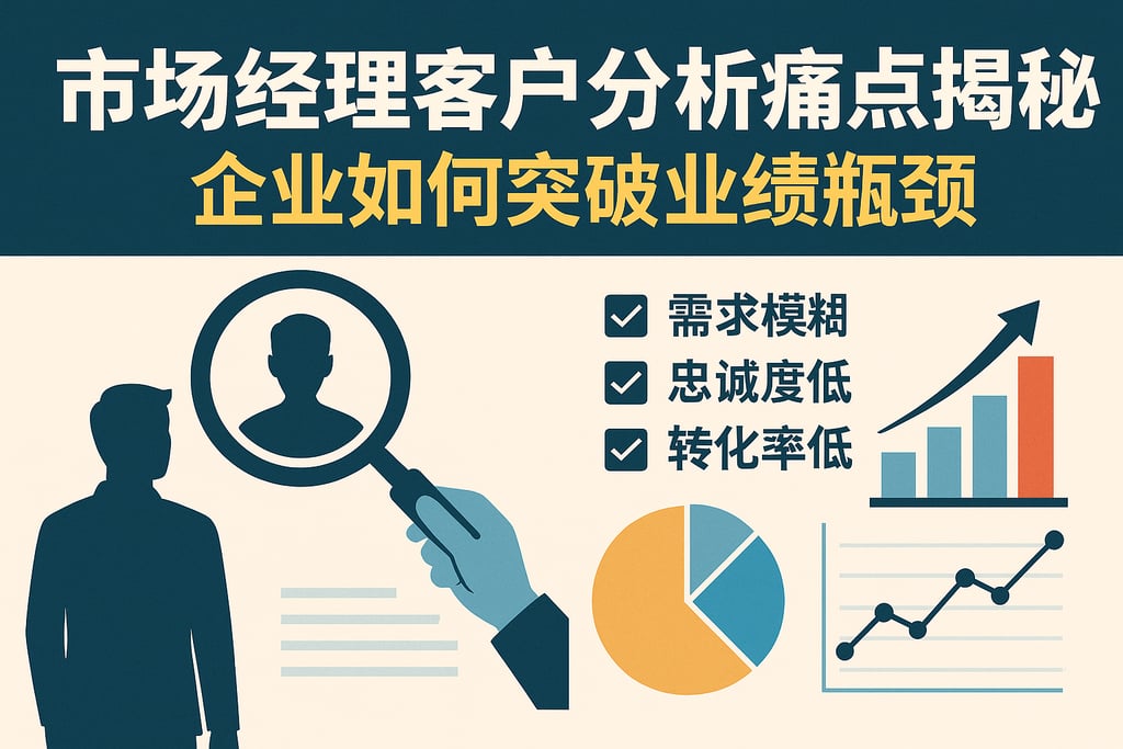 市场经理客户分析痛点揭秘，企业如何突破业绩瓶颈
