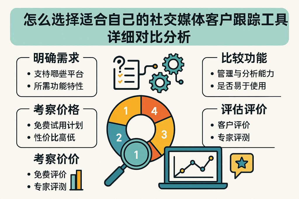 怎么选择适合自己的社交媒体客户跟踪工具？详细对比分析
