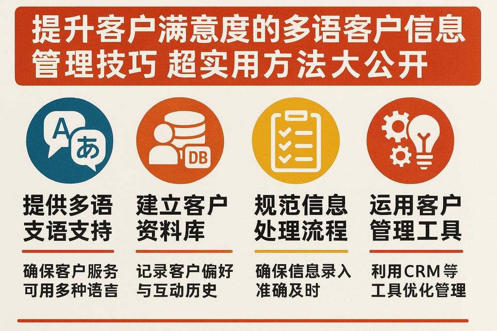 提升客户满意度的多语言客户信息管理技巧，超实用方法大公开