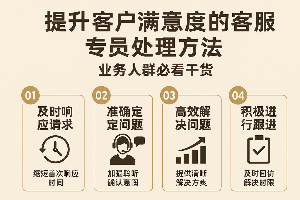 提升客户满意度的客服专员工单处理方法，业务人群必看干货