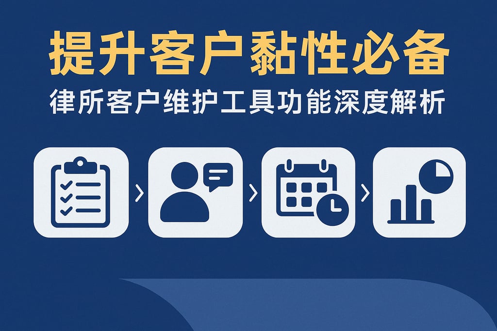 提升客户黏性必备，律所客户维护工具功能深度解析