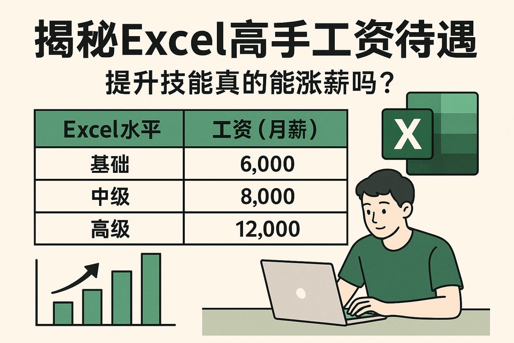 揭秘excel高手工资待遇，提升技能真的能涨薪吗？