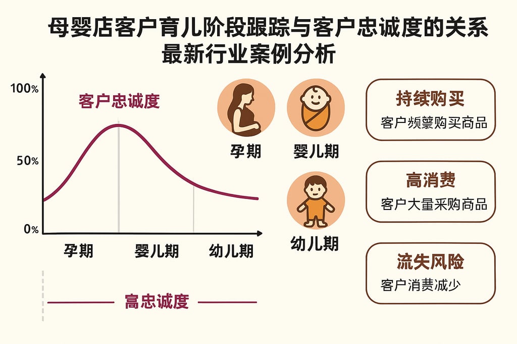 母婴店客户育儿阶段跟踪与客户忠诚度的关系，最新行业案例分析