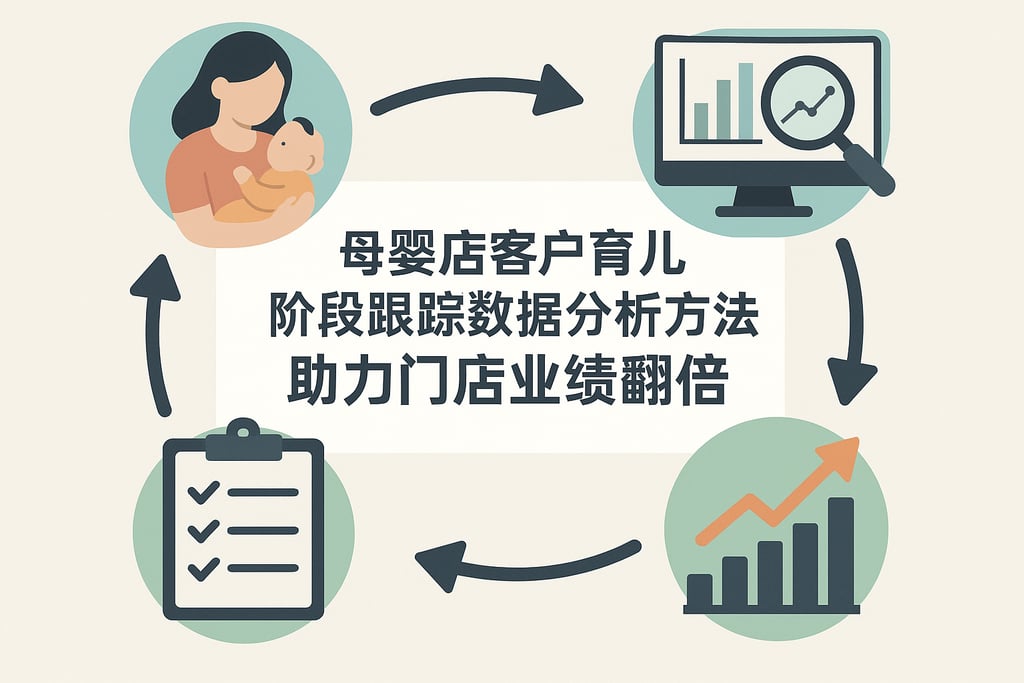 母婴店客户育儿阶段跟踪数据分析方法，助力门店业绩翻倍