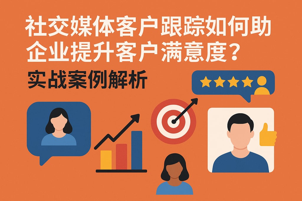 社交媒体客户跟踪如何帮助企业提升客户满意度？实战案例解析