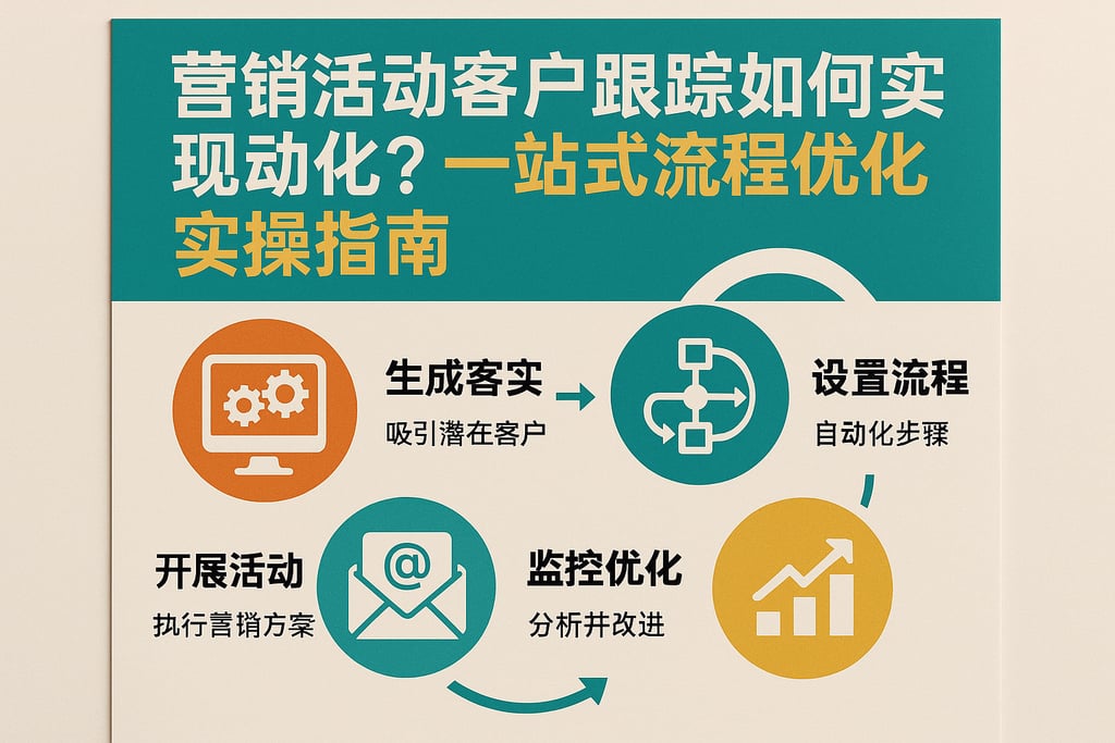 营销活动客户跟踪如何实现自动化？一站式流程优化实操指南