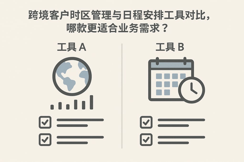 跨境客户时区管理与日程安排工具对比，哪款更适合业务需求？