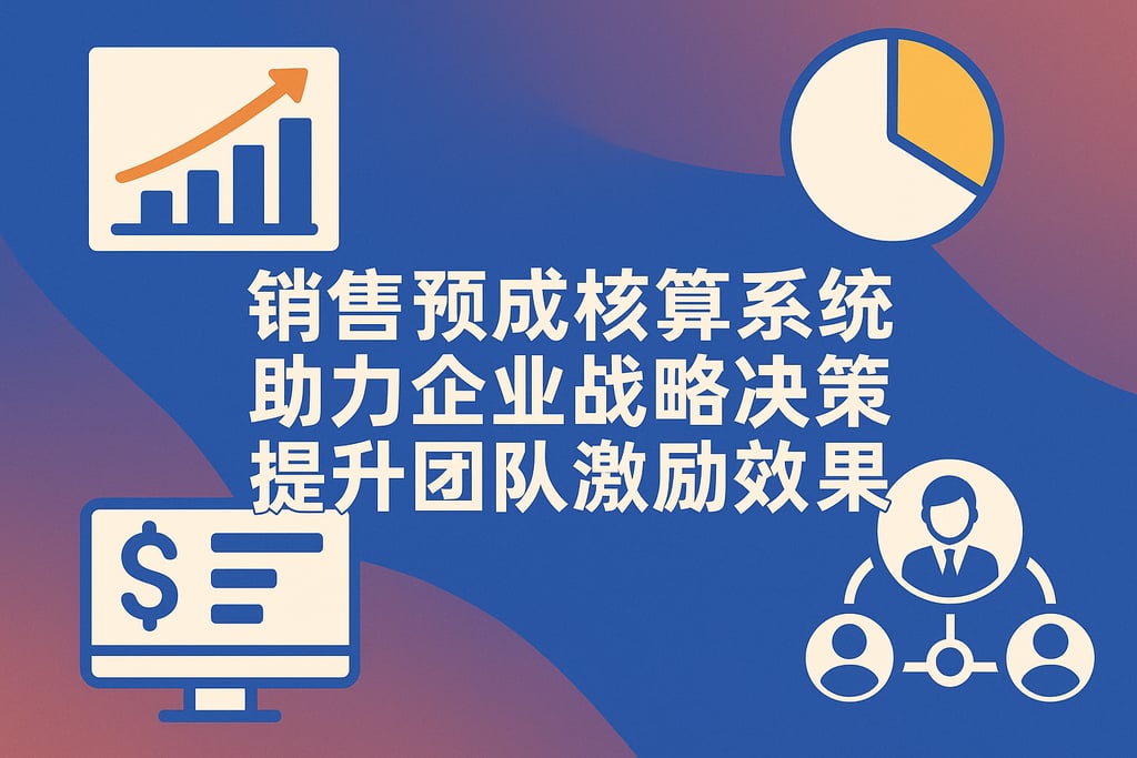 销售提成核算系统助力企业战略决策，提升团队激励效果