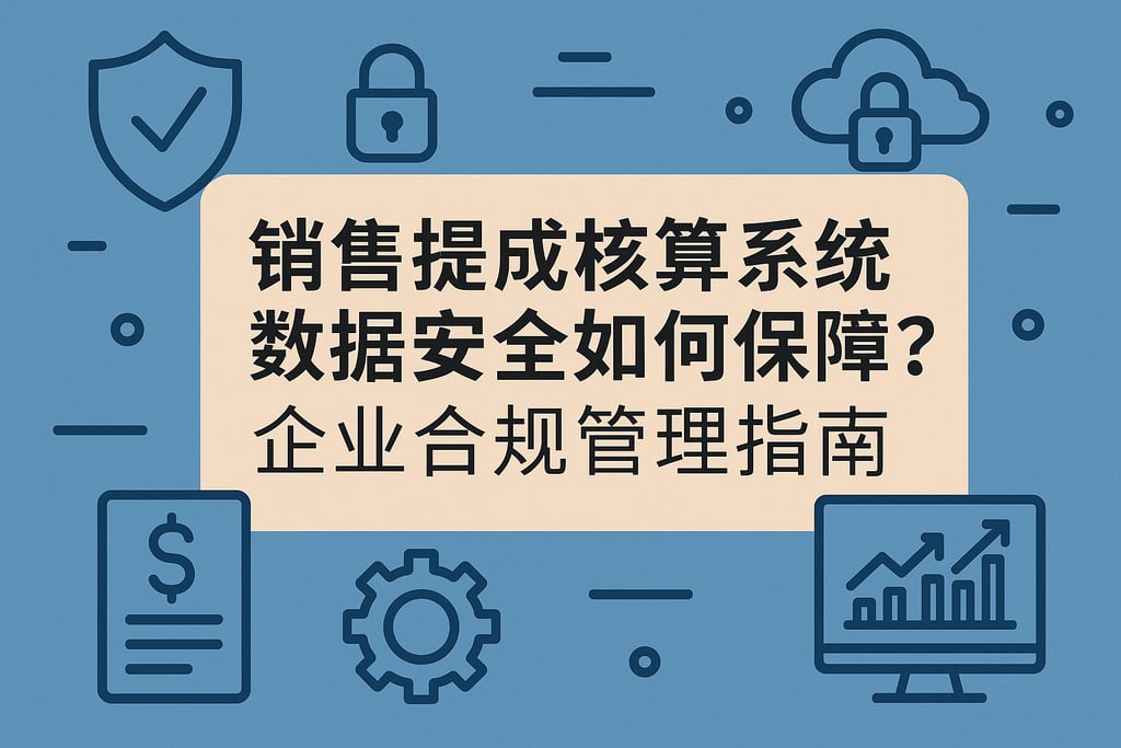 销售提成核算系统数据安全如何保障？企业合规管理指南