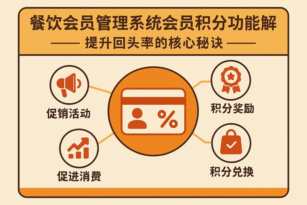 餐饮会员管理系统会员积分功能详解，提升回头率的核心秘诀