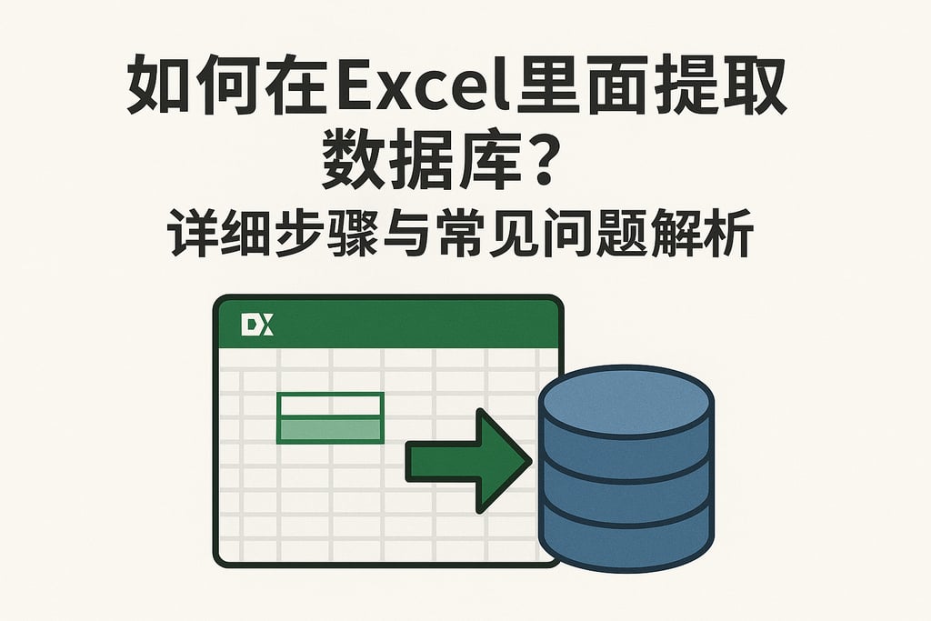 如何在Excel里面提取数据库?详细步骤与常见问题解析 | 零代码企业数字化知识站