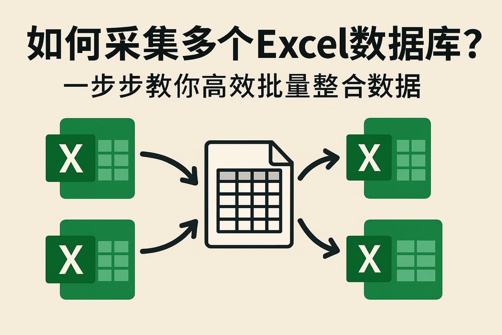 如何采集多个Excel数据库?一步步教你高效批量整合数据 | 零代码企业数字化知识站