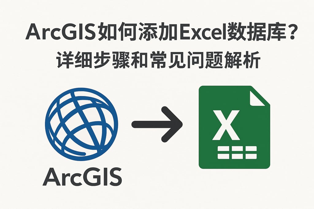 ArcGIS如何添加Excel数据库？详细步骤和常见问题解析