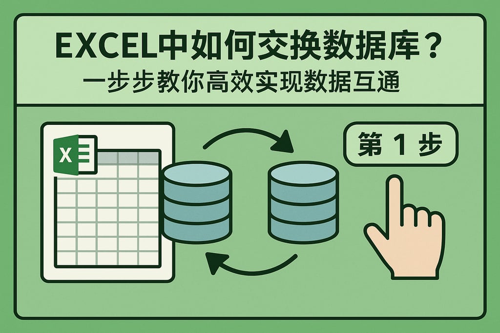 Excel中如何交换数据库?一步步教你高效实现数据互通 | 零代码企业数字化知识站