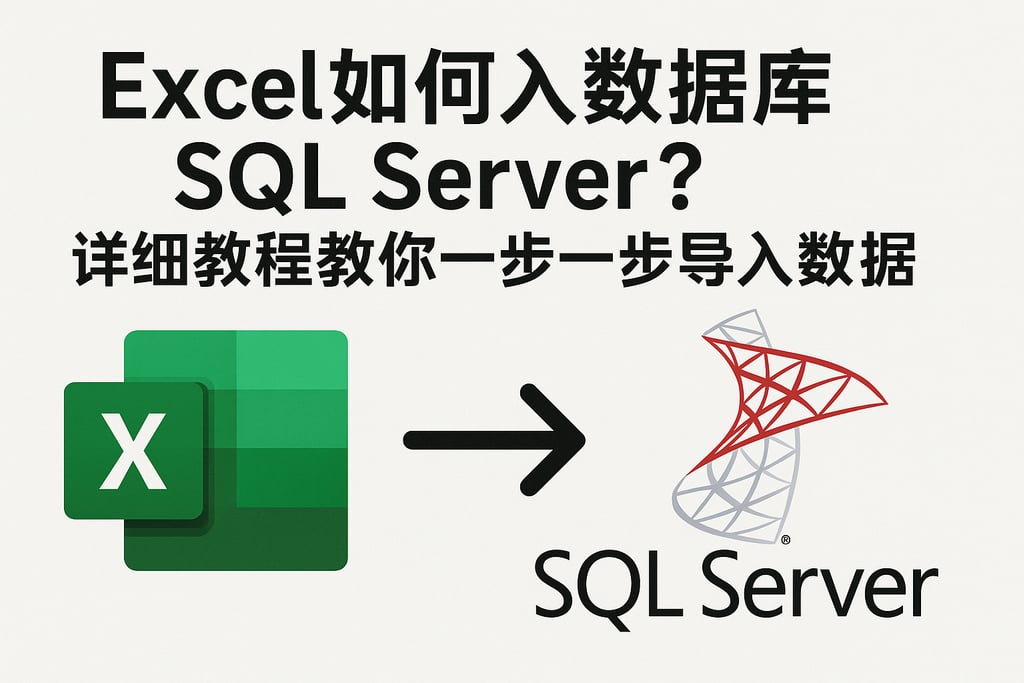 Excel如何入数据库SQLServer？详细教程教你一步一步导入数据
