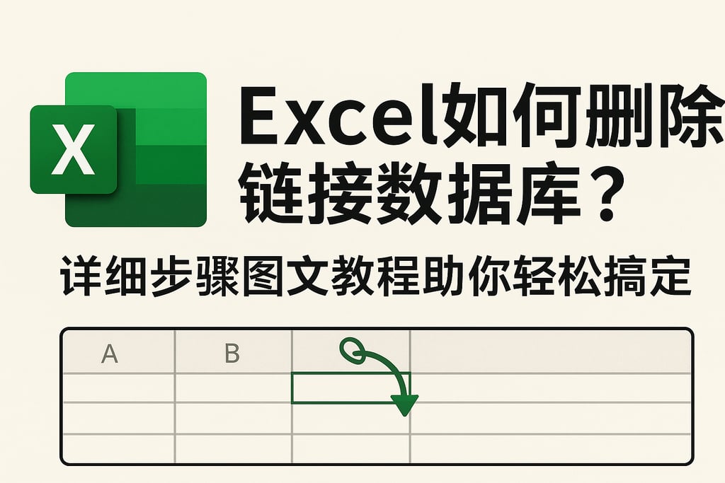 Excel如何删除链接数据库？详细步骤图文教程助你轻松搞定