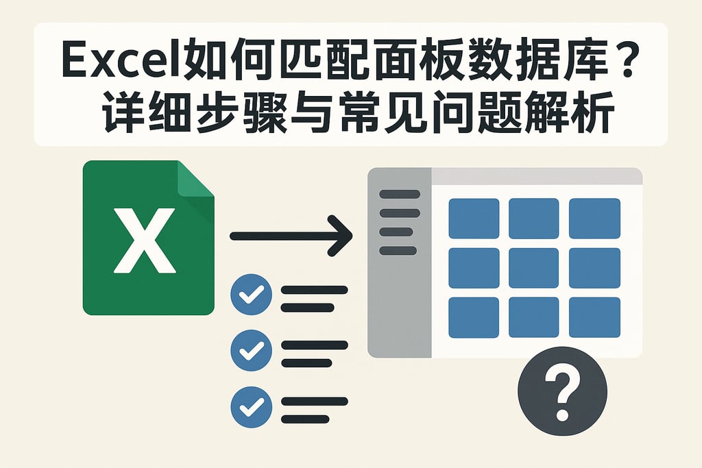 Excel如何匹配面板数据库？详细步骤与常见问题解析