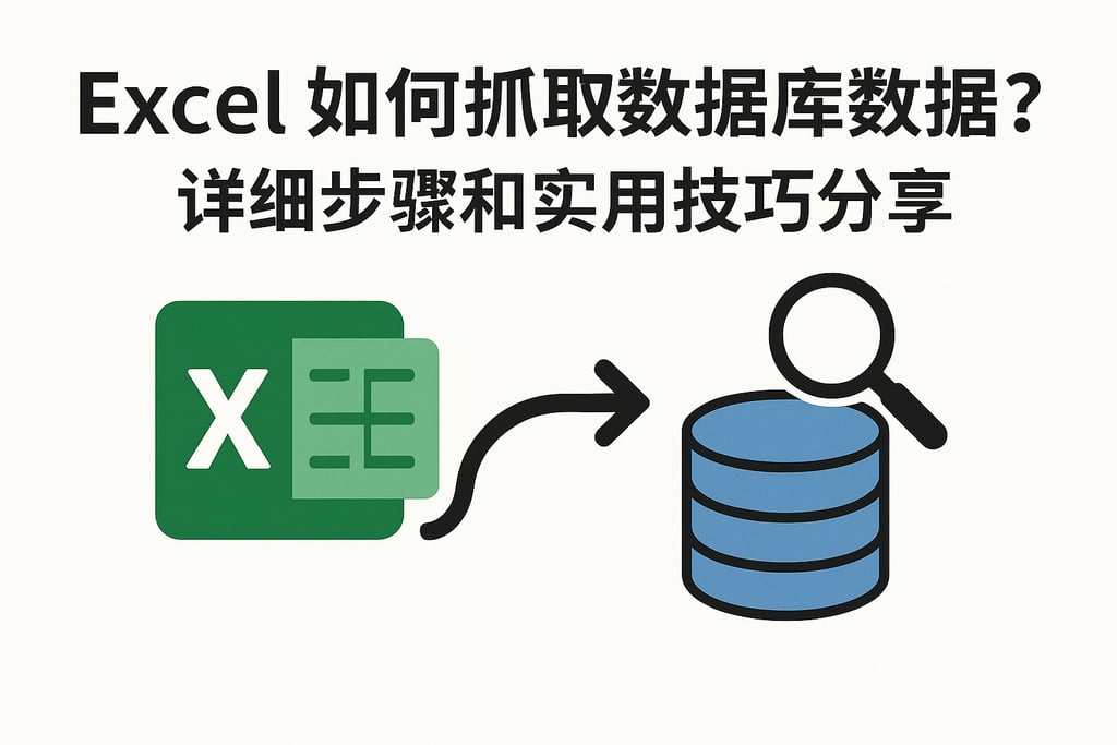 Excel如何抓取数据库数据？详细步骤和实用技巧分享