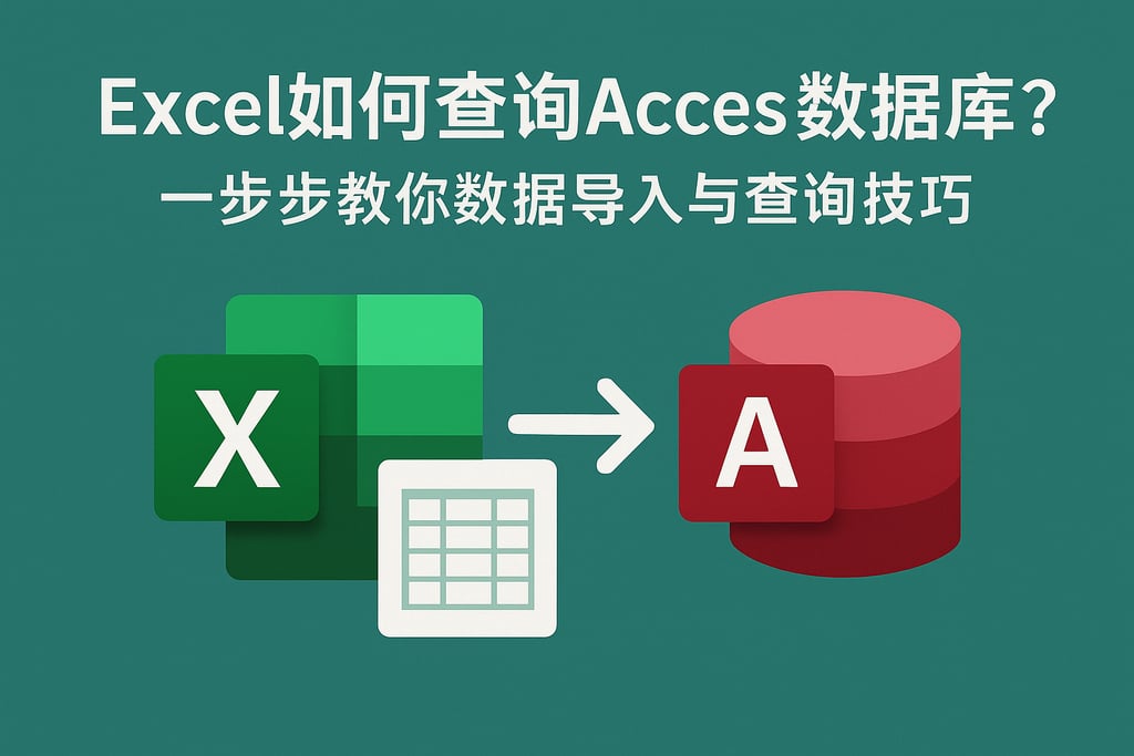 Excel如何查询Access数据库？一步步教你数据导入与查询技巧