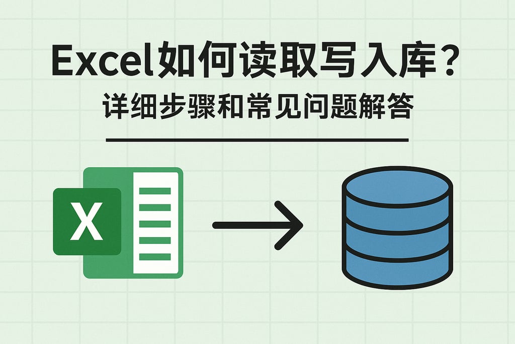 Excel如何读取写入数据库？详细步骤和常见问题解答