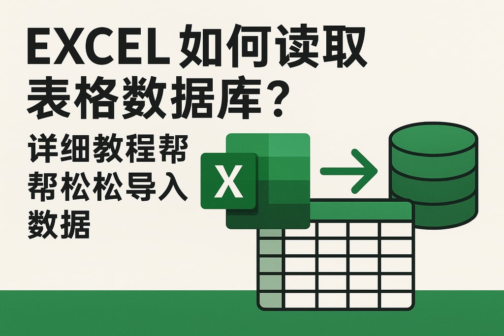 Excel如何读取表格数据库？详细教程帮你轻松导入数据