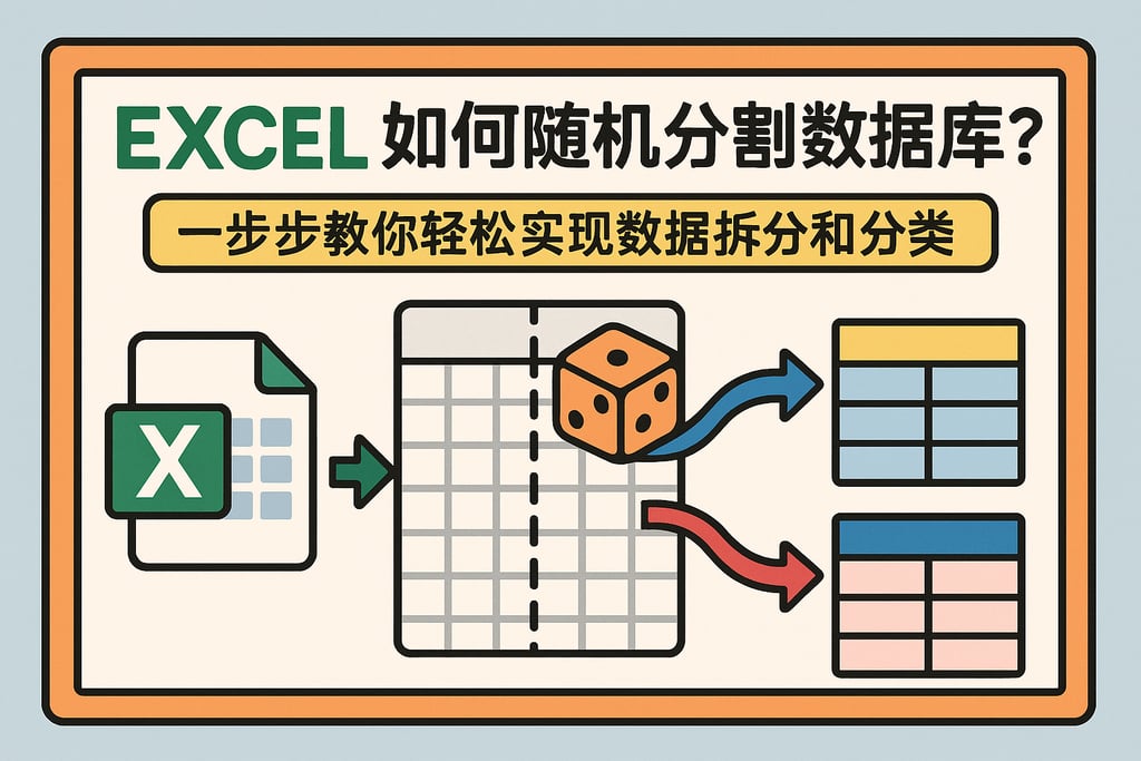 Excel如何随机分割数据库？一步步教你轻松实现数据拆分和分类