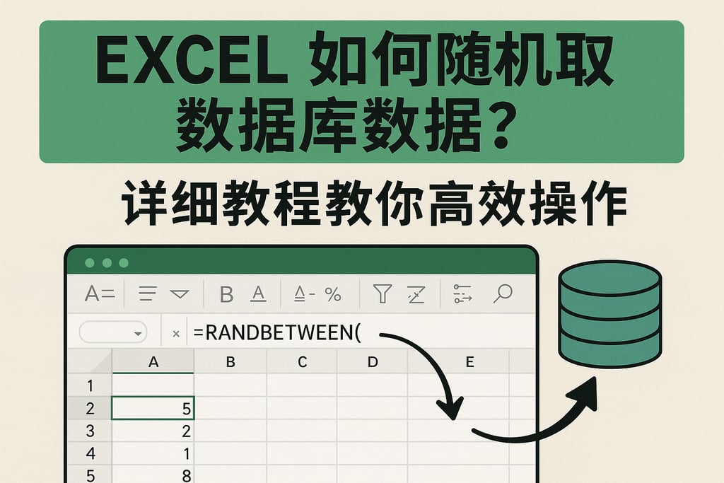 Excel如何随机取数据库数据？详细教程教你高效操作