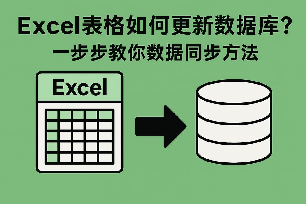 Excel表格如何更新数据库？一步步教你数据同步方法