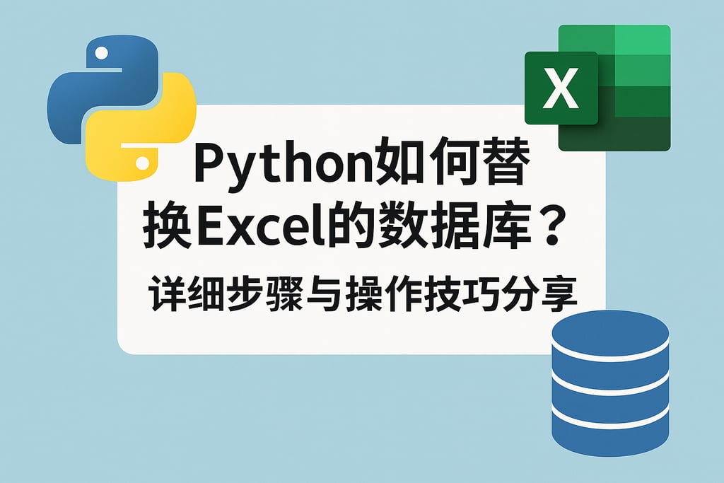 Python如何替换Excel的数据库？详细步骤与操作技巧分享