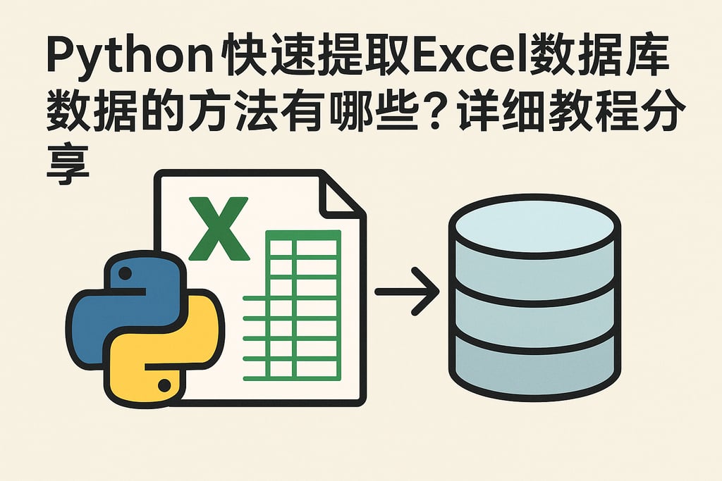 Python快速提取Excel数据库数据的方法有哪些？详细教程分享