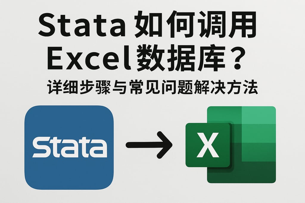 Stata如何调用Excel数据库？详细步骤与常见问题解决方法