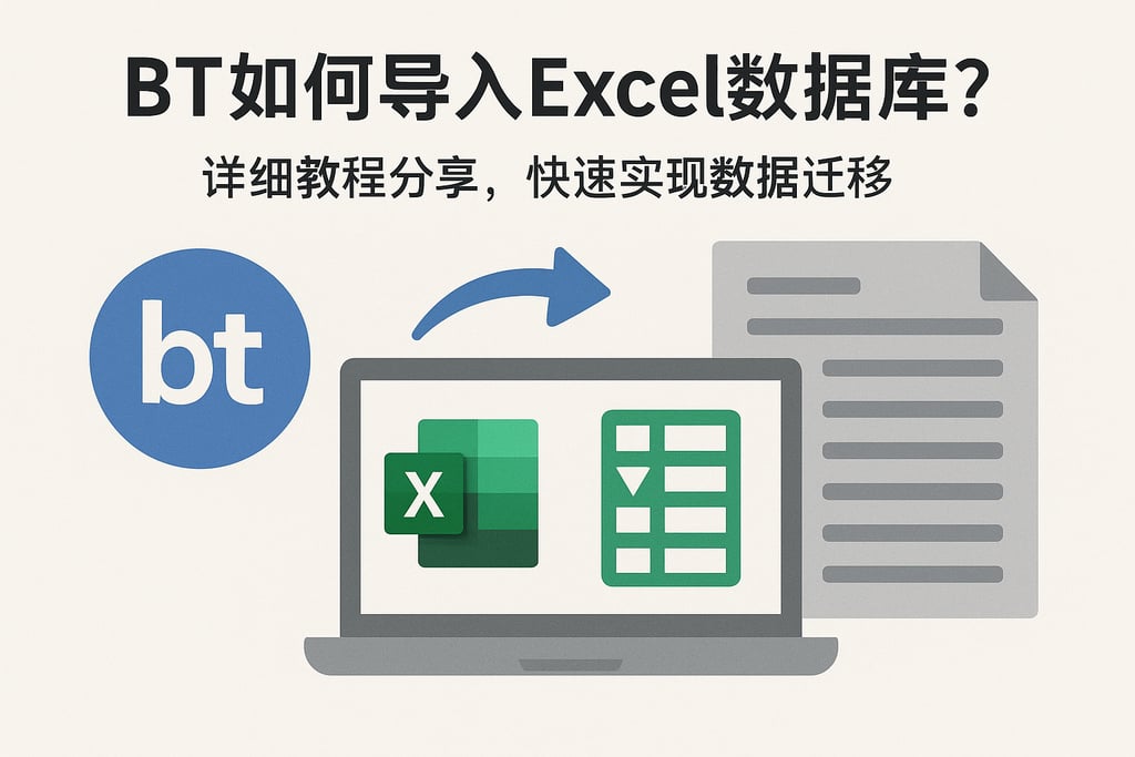 bt如何导入excel数据库？详细教程分享，快速实现数据迁移