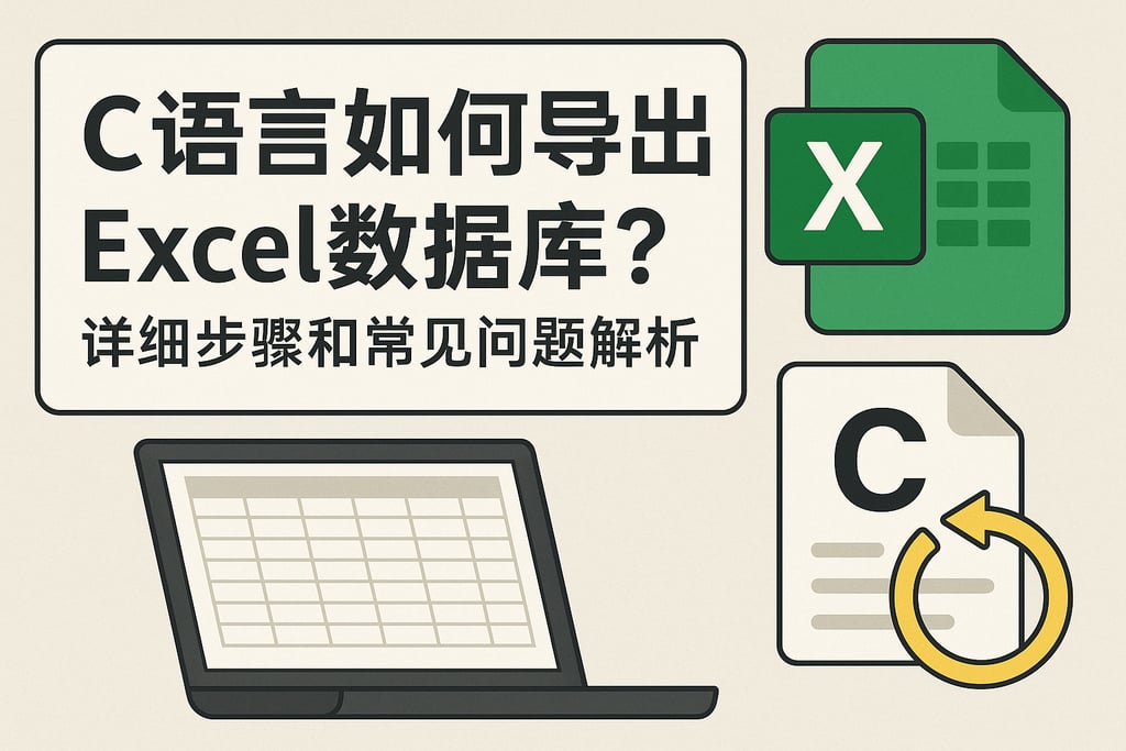 c语言如何导出excel数据库？详细步骤和常见问题解析