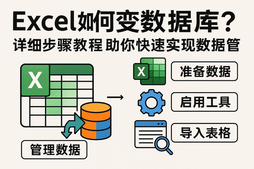 excel如何变数据库?详细步骤教程帮你快速实现数据管理 | 零代码企业数字化知识站