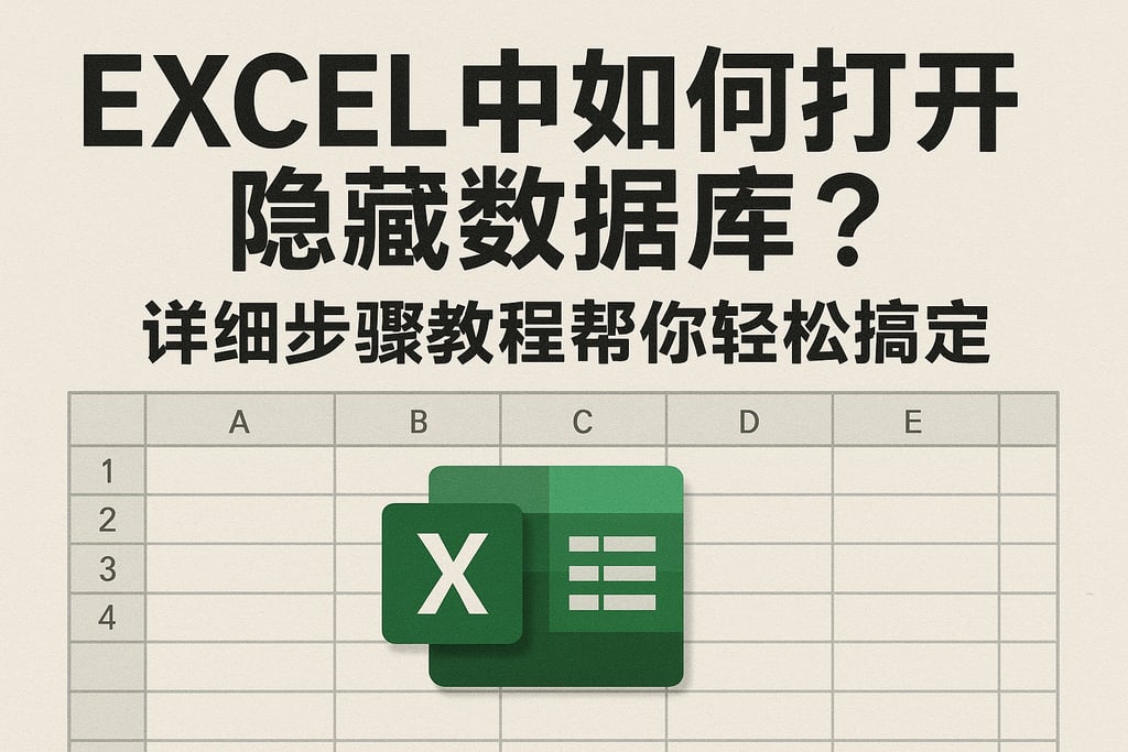 excel中如何打开隐藏数据库？详细步骤教程帮你轻松搞定