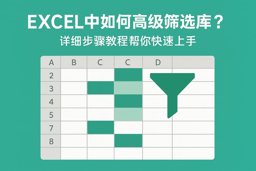 excel中如何高级筛选数据库？详细步骤教程帮你快速上手
