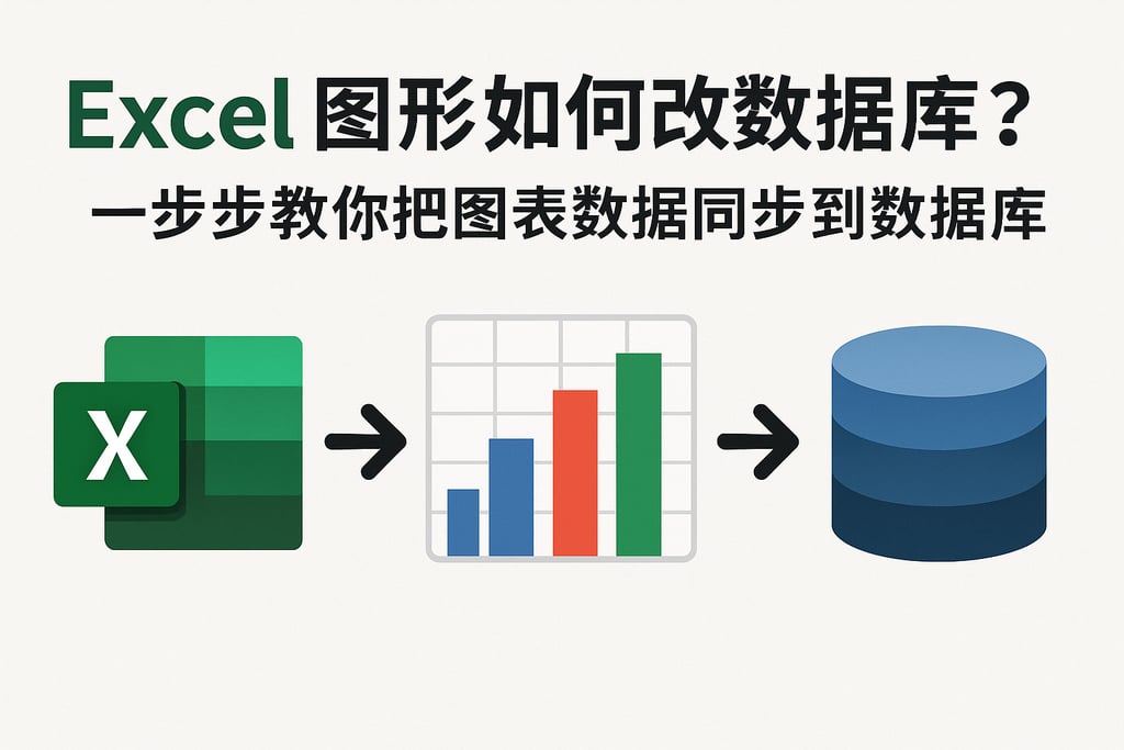 excel图形如何改数据库？一步步教你把图表数据同步到数据库