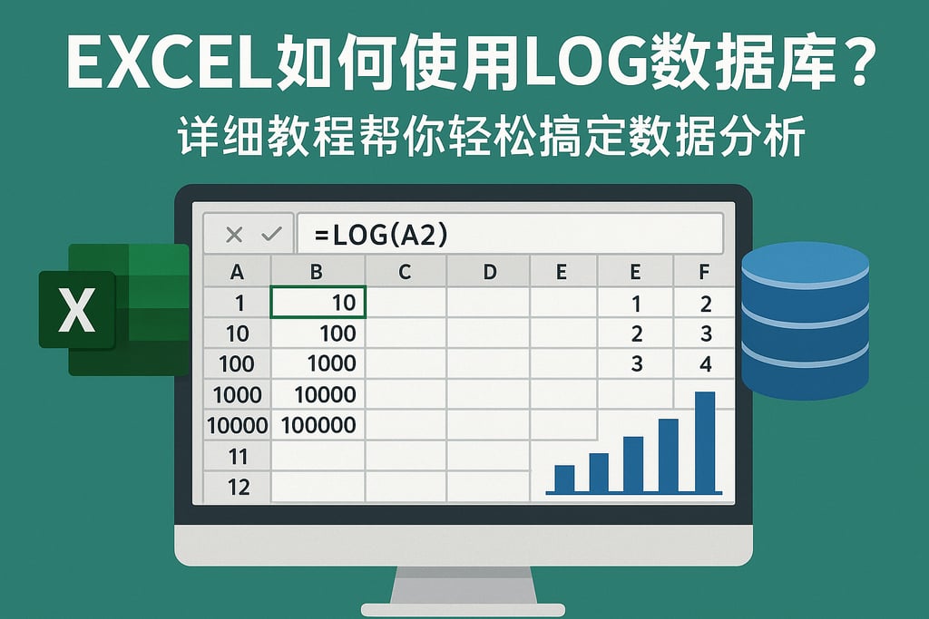 excel如何使用log数据库？详细教程帮你轻松搞定数据分析