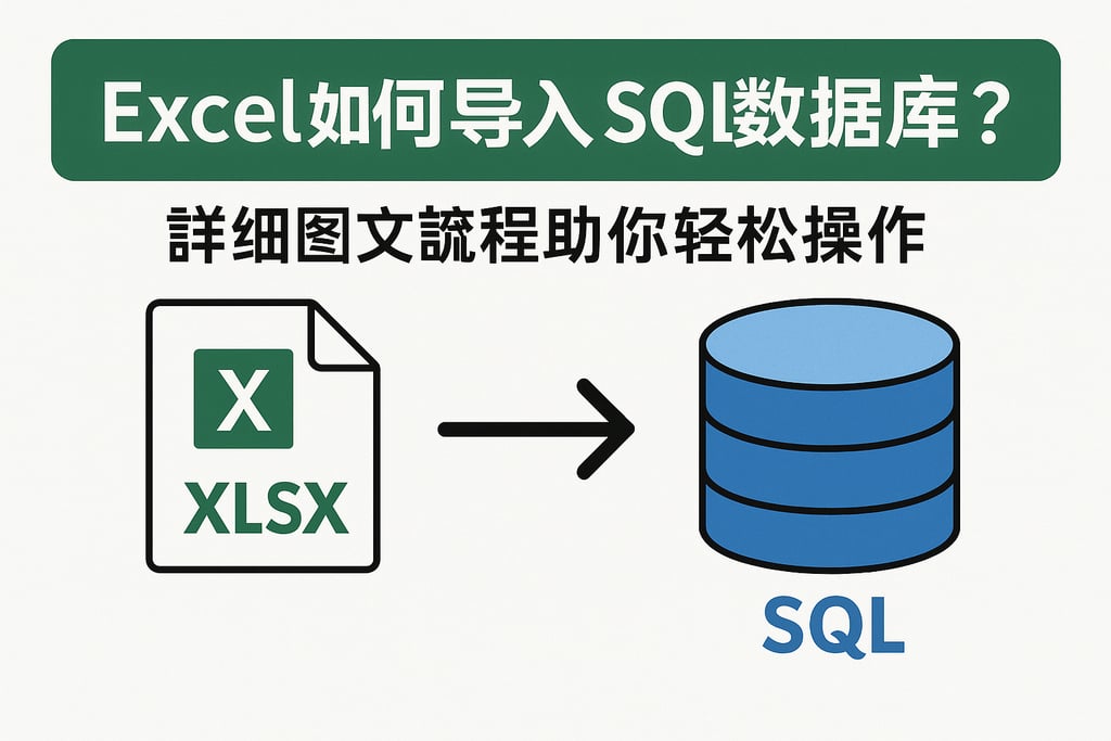 excel如何导入sql数据库？详细图文教程助你轻松操作