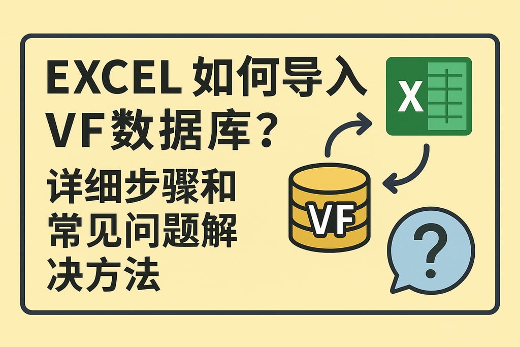 excel如何导入vf数据库？详细步骤和常见问题解决方法