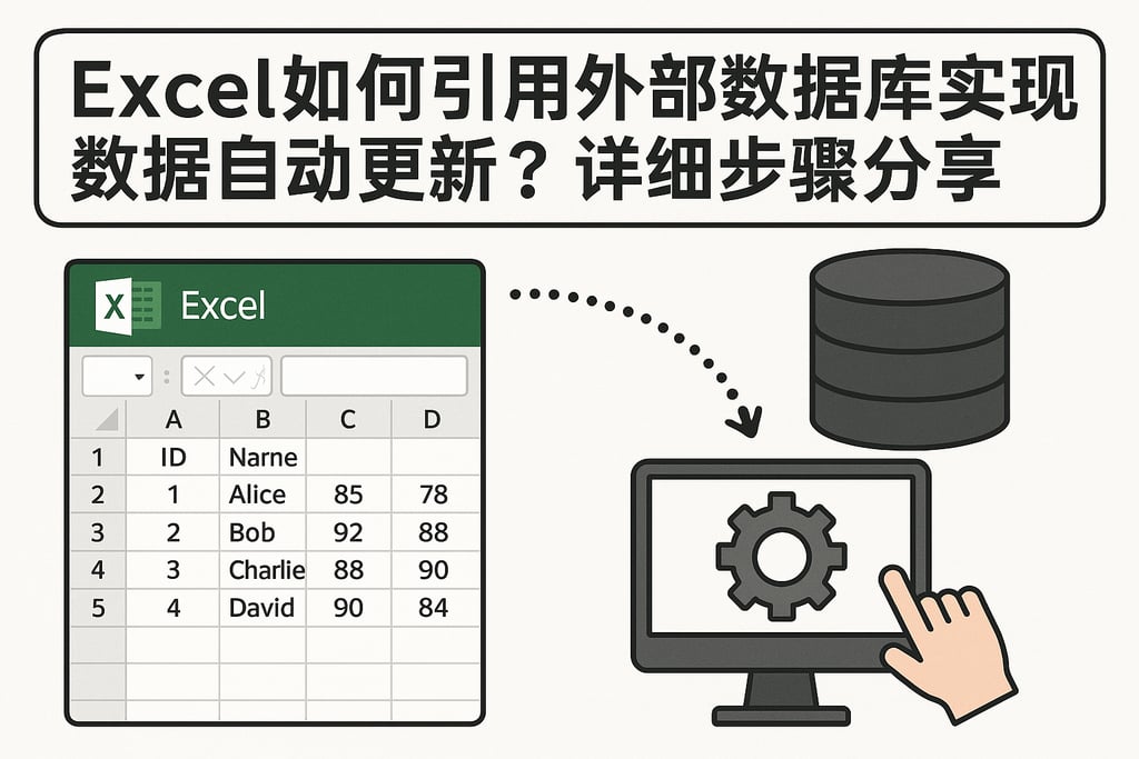 excel如何引用外部数据库实现数据自动更新？详细步骤分享