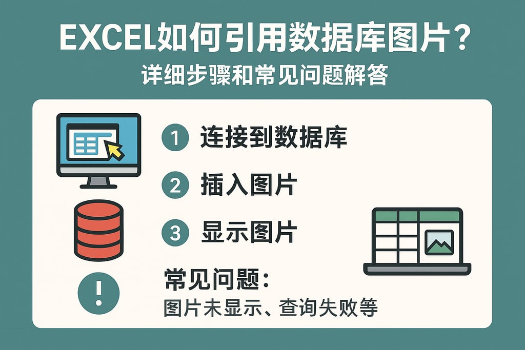 excel如何引用数据库图片？详细步骤和常见问题解答