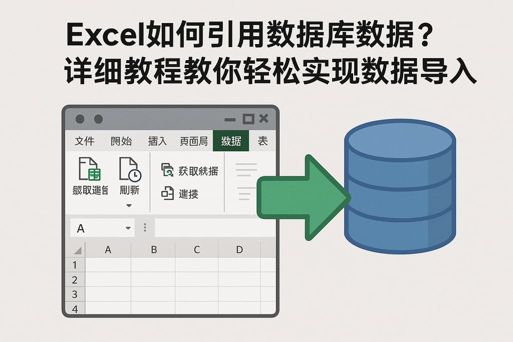 excel如何引用数据库数据？详细教程教你轻松实现数据导入